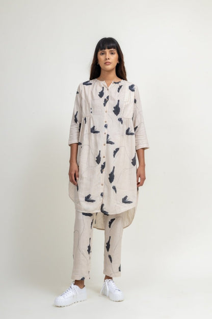 Naomi - Upcycled Cotton Linen Printed Set | Verified Sustainable by Brown Living™