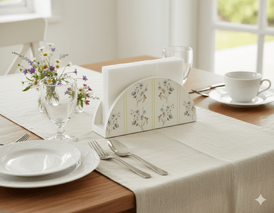 Napkin Holder – Home Decor on Brown Living™. SKU: NHF-SP25-1032. Img 1.