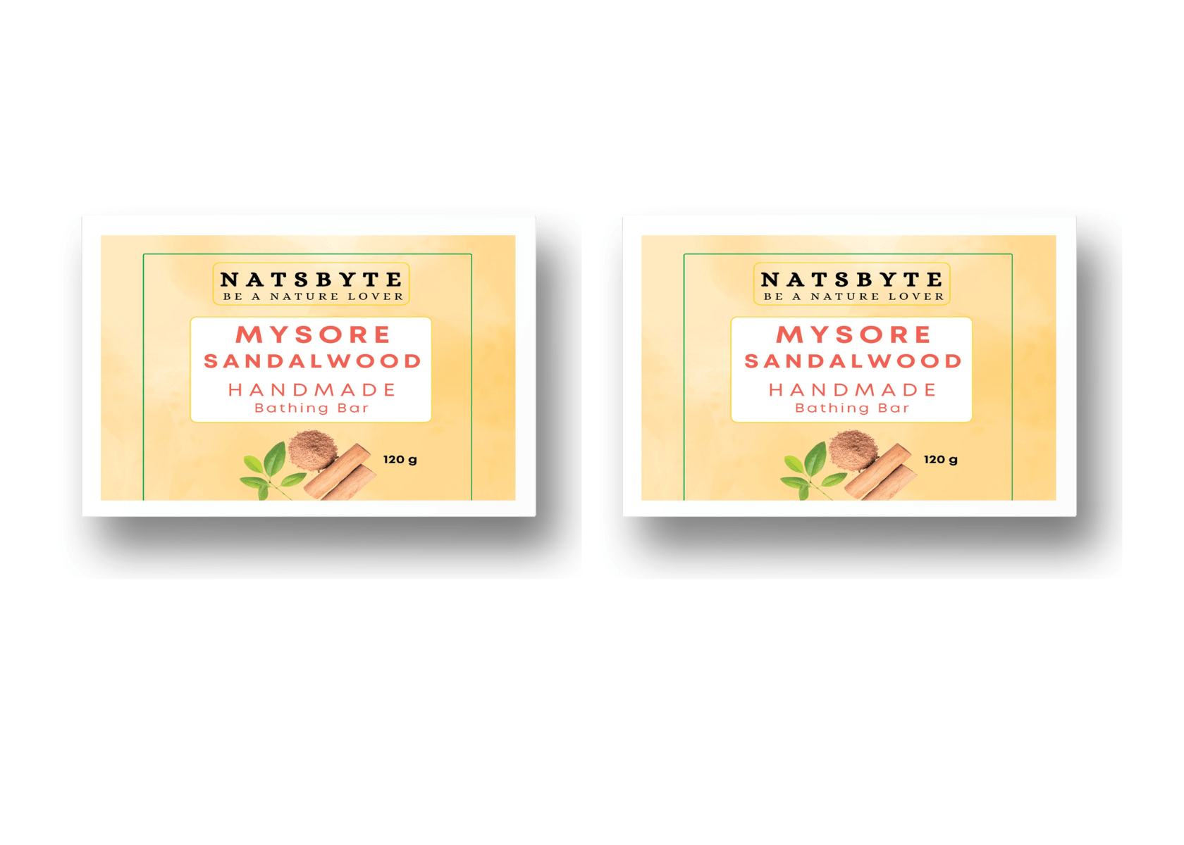 Natsbyte Mysore Sandalwood Soap | Free from SLS, Paraben – Soap on Brown Living™. SKU: MYS2. Img 2.
