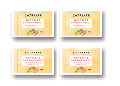 Natsbyte Mysore Sandalwood Soap | Free from SLS, Paraben – Soap on Brown Living™. SKU: MYS4. Img 3.