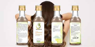 Natural Ayurvedic Shampoo | SLS Free | Chemical Free | Anti Hair Fall – Hair Shampoo on Brown Living™. SKU: NATURALSHAMPOO. Img 5.