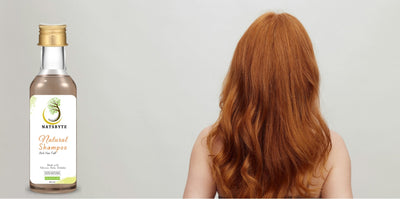 Natural Ayurvedic Shampoo | SLS Free | Chemical Free | Anti Hair Fall – Hair Shampoo on Brown Living™. SKU: NATURALSHAMPOO. Img 2.