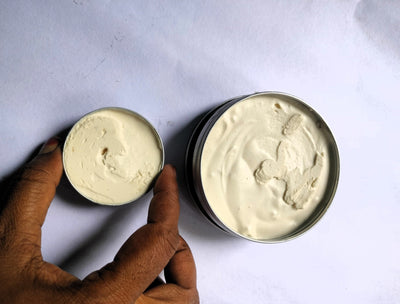 Natural Body Butter - Rose Geranium - 45 g – Body Butter on Brown Living™. SKU: 148 - 12917 - RGBB. Img 5.
