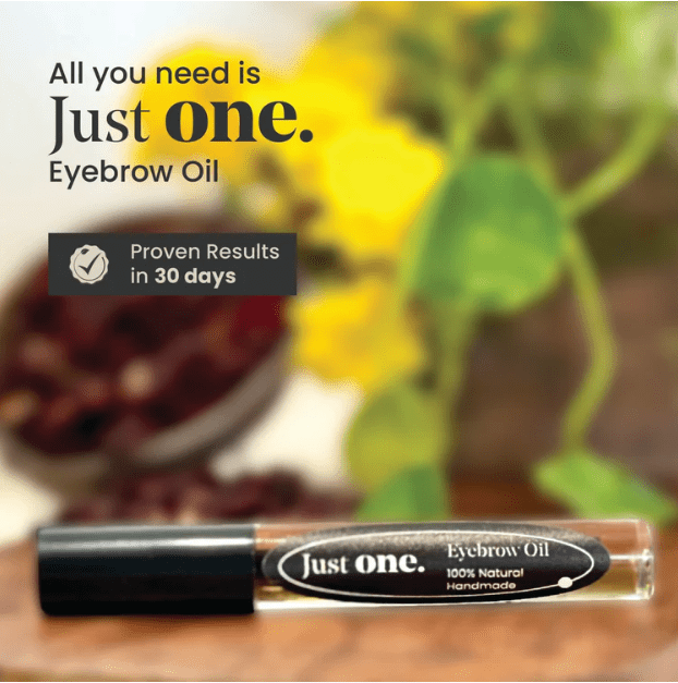 Natural Brow Nourishing Oil for Fuller-Looking Brows Oil | 10ml – Eye Oil on Brown Living™. SKU: JO-8. Img 2.