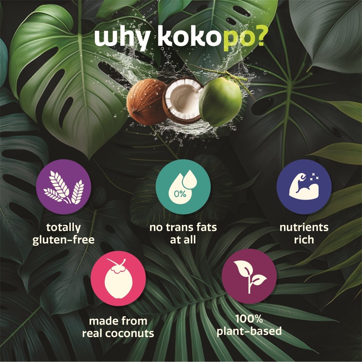 Natural Coconut Cream | Pack of 1 | Rich, Pure & Creamy – World Gourmet Food by KOKOPO Foods available on Brown Living™. . SKU: NCC - 400 - 1. Img 4.
