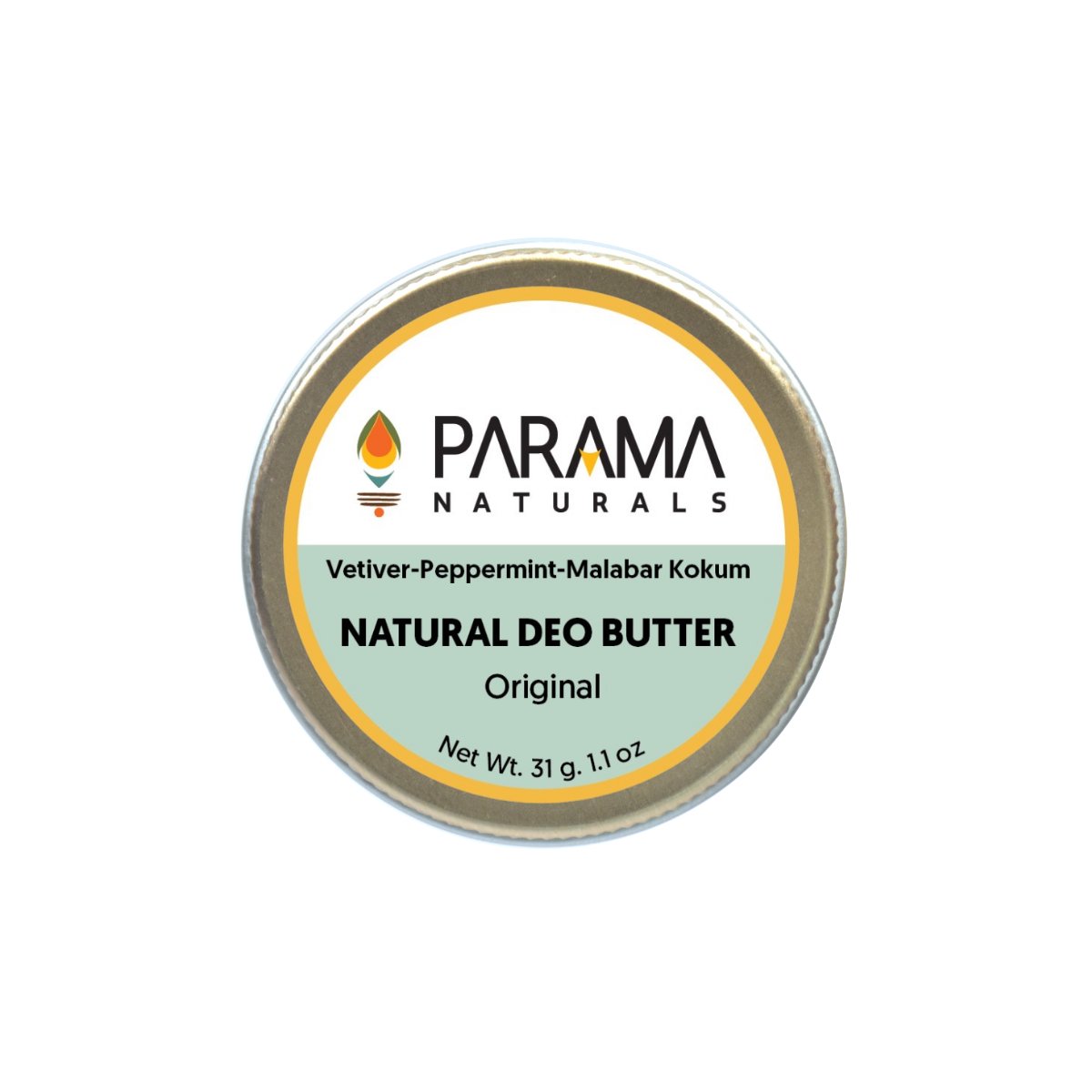 Natural Deo Butter | Gender Neutral Deodrant - 31g | Verified Sustainable by Brown Living™