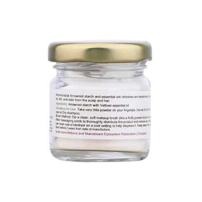 Natural Deo Dry Shampoo – Hair Shampoo Powder on Brown Living™. SKU: ARH_24. Img 2.