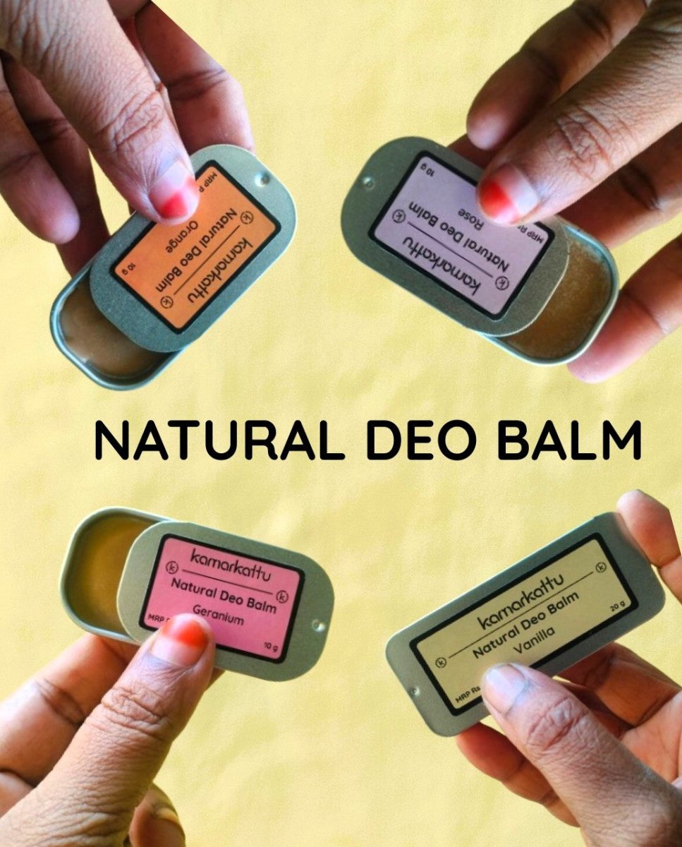 Natural Deodorant – Long - Lasting & Chemical - Free – Deodorant by Kamarkattu Ecostore available on Brown Living™. Orange 10 G. SKU: odeo10g. Img 1.