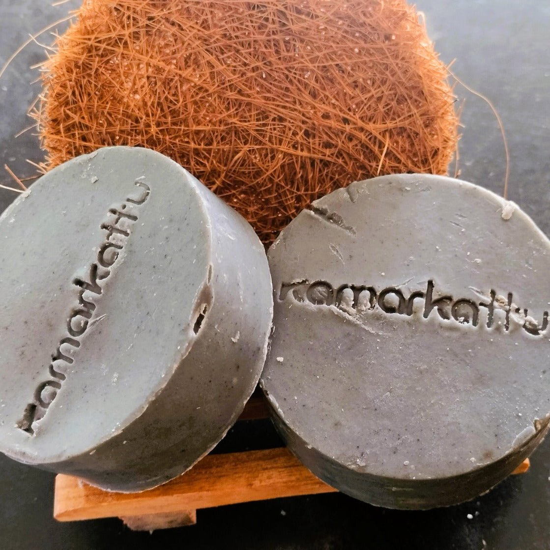 Natural Dish Wash Bar – Cleaning Products by Kamarkattu Ecostore available on Brown Living™. 250 g Block With Wooden Soap Dish. SKU: mdwball. Img 4.