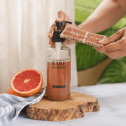 Natural Dishwash Powder Refill Pack | Tough on Grease| Kid Safe| Pack of 4 – Cleaning Products on Brown Living™. SKU: BNHC005 -3. Img 2.