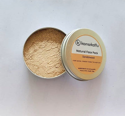 Natural face pack/ scrub : 90 g – Face Pack by Kamarkattu Ecostore available on Brown Living™. Multani Mitti . SKU: MMFP. Img 16.