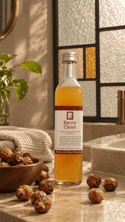 Natural Glass Cleaner | 500ml – Cleaning Products on Brown Living™. SKU: 162-17911-BCSGL0500. Img 1.