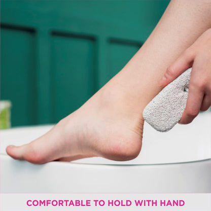 Natural Grey Pumice Stone (Pack of 2) | Gentle Foot Exfoliator – Foot Care on Brown Living™. SKU: KOE020-PS. Img 2.