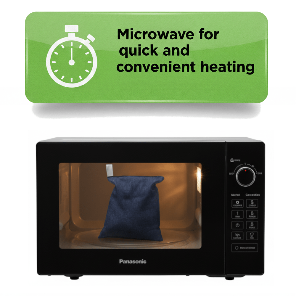 Natural Heating Bag – Reusable Hot Pack for Pain Relief & Comfort – Medical Care on Brown Living™. SKU: odebo-018. Img 4.