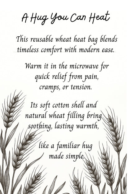 Natural Heating Bag – Reusable Hot Pack for Pain Relief & Comfort – Medical Care on Brown Living™. SKU: odebo-018. Img 6.