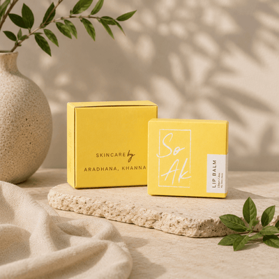 Natural Lemon & Mint Lip Balm | Refreshing Moisturizing Lip Care | 15g – Lip Balms on Brown Living™. SKU: 276-16608-LMLB001. Img 2.