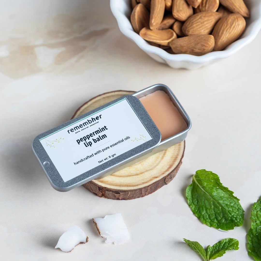 Natural Lip Balm for Chapped & Dry Lips | Preservative - Free – Lip Balms by remembher available on Brown Living™. Vanilla . SKU: VANLB004. Img 1.