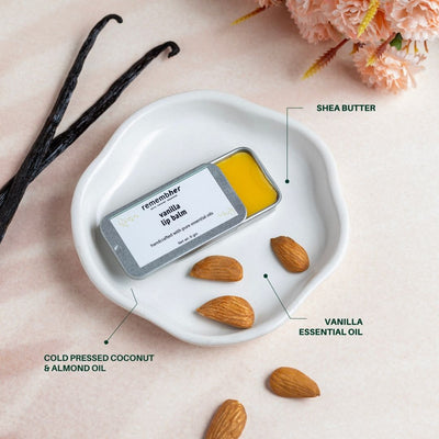 Natural Lip Balm for Chapped & Dry Lips | Preservative - Free – Lip Balms on Brown Living™. SKU: VANLB004. Img 4.