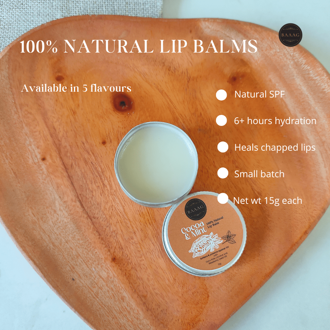 Natural Lip Balm (Shea & Vitamin E) - Nourishes & Heals Chapped Lips – Lip Balms on Brown Living™. SKU: BLB-001. Img 2.