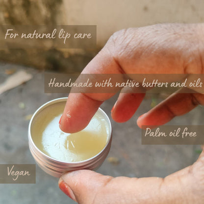 Natural Lip Balm - Vanilla {10 g} | Verified Sustainable by Brown Living™