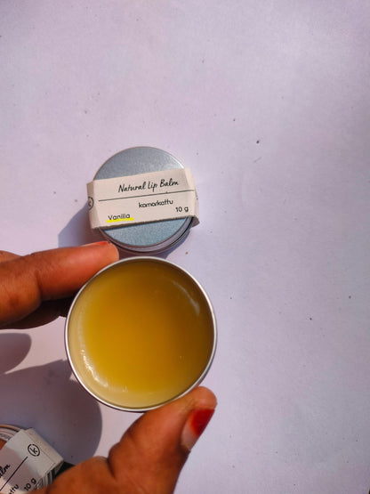 Natural Lip Balm - Vanilla {10 g} | Verified Sustainable by Brown Living™