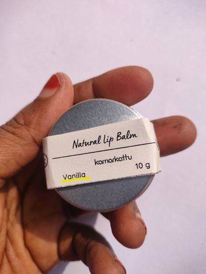 Natural Lip Balm - Vanilla {10 g} | Verified Sustainable by Brown Living™