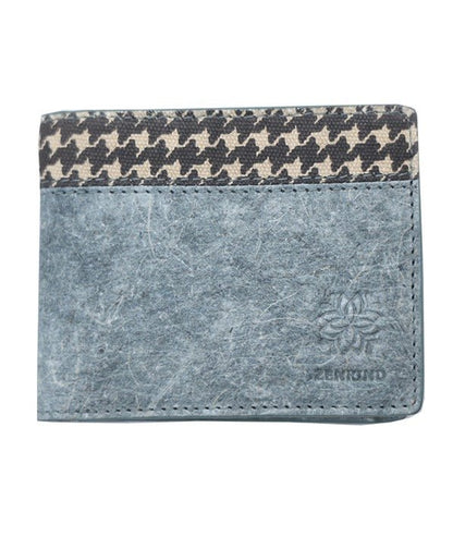Natural Mens Wallet | Made of Coconut Leather – Mens Wallet on Brown Living™. SKU: ZK8SDW-685. Img 3.