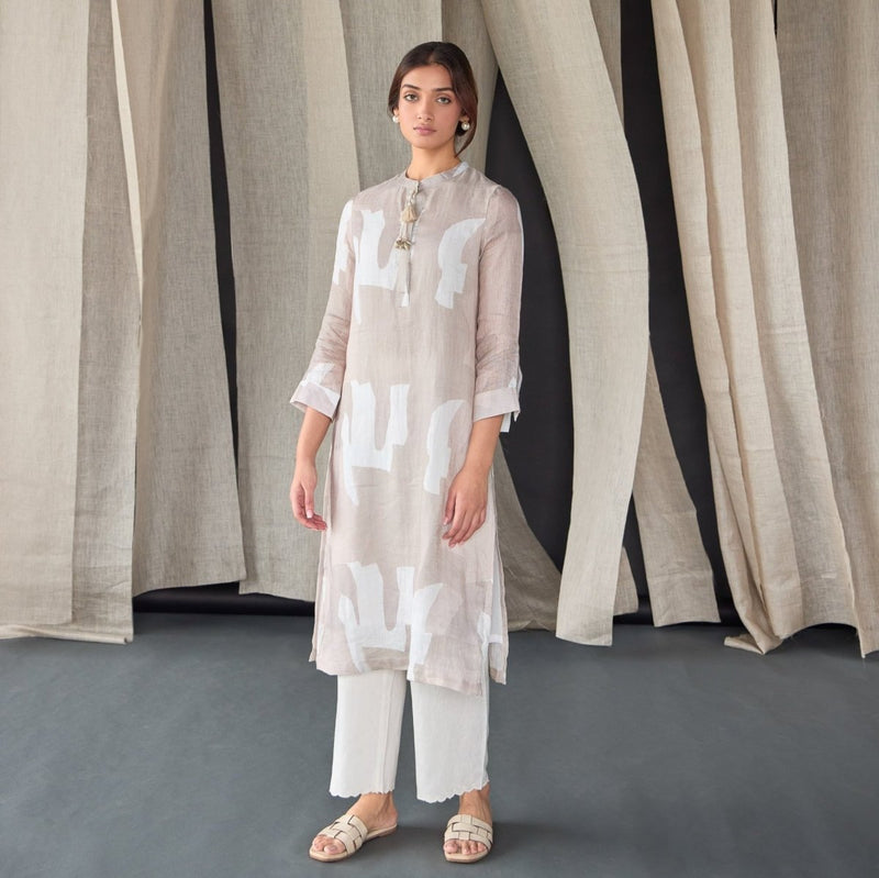 Natural Pure Hemp Kurta Set | Verified Sustainable by Brown Living™