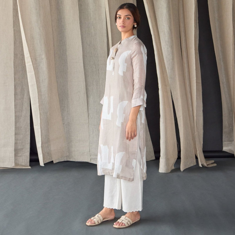 Natural Pure Hemp Kurta Set | Verified Sustainable by Brown Living™