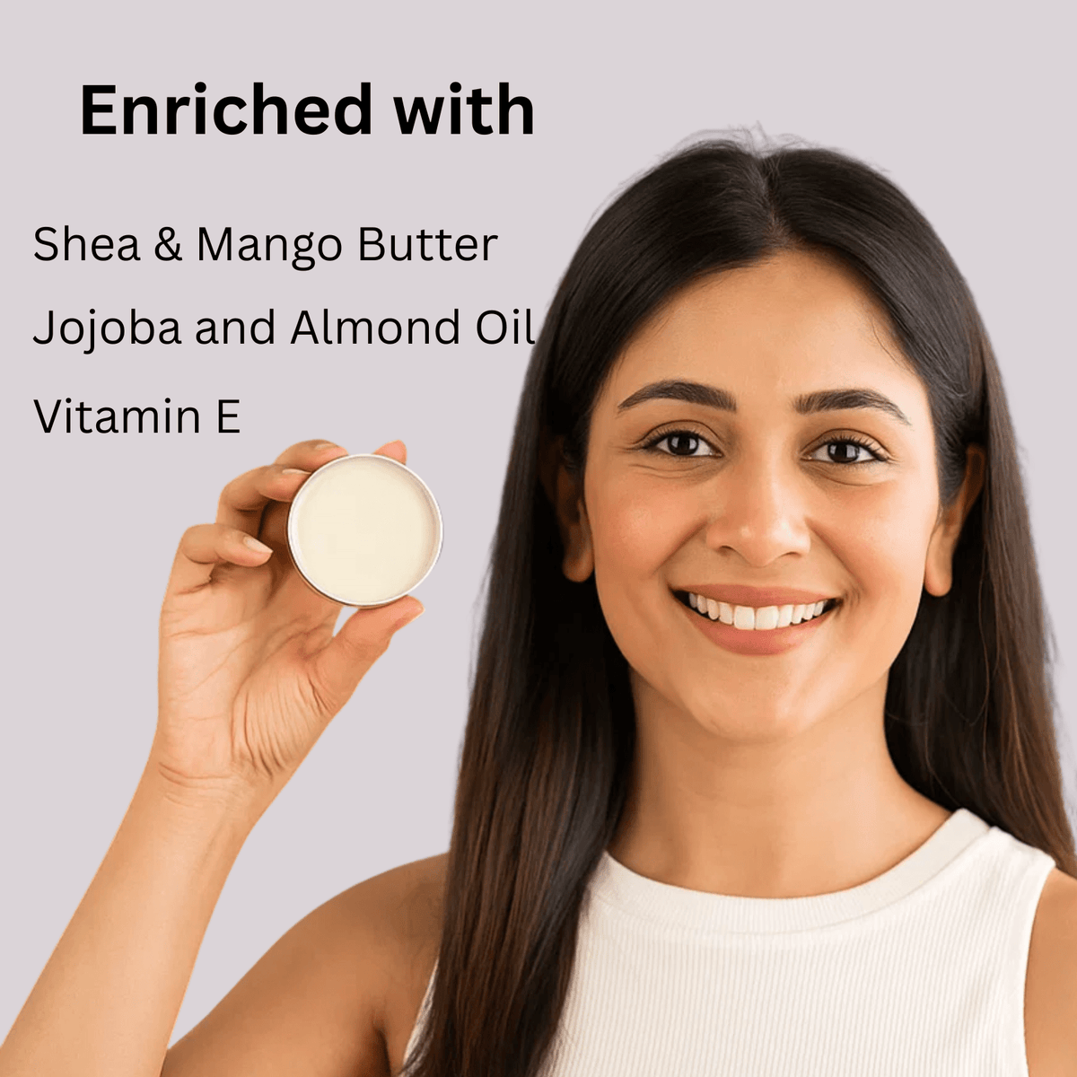 Natural Sandalwood Deodorant Cream | Jojoba & Almond Oil – Deodorant on Brown Living™. SKU: SKUS001. Img 4.