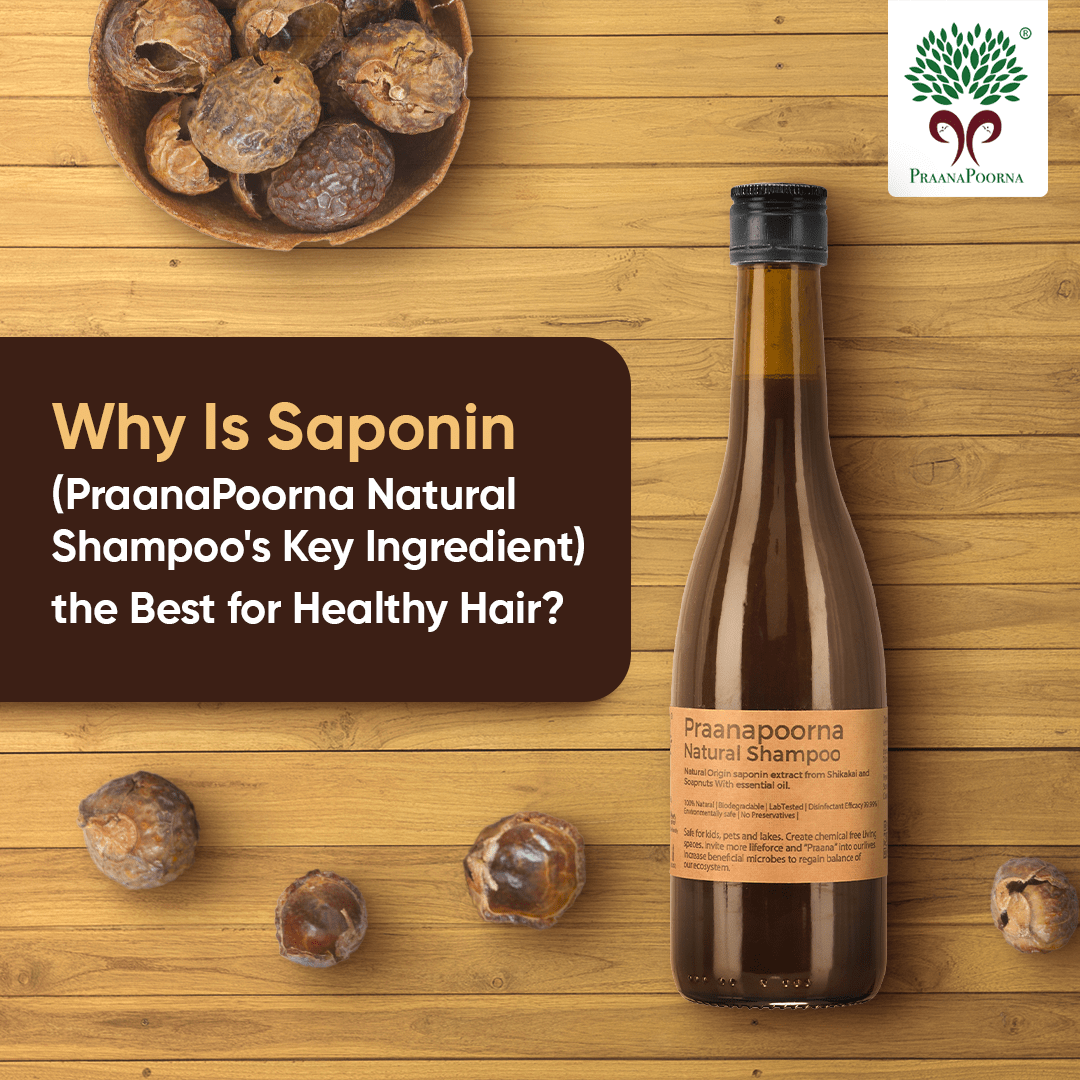 Natural Shampoo 350ml – Hair Shampoo on Brown Living™. SKU: 133-08236-praanapoorna-SKUA11. Img 8.