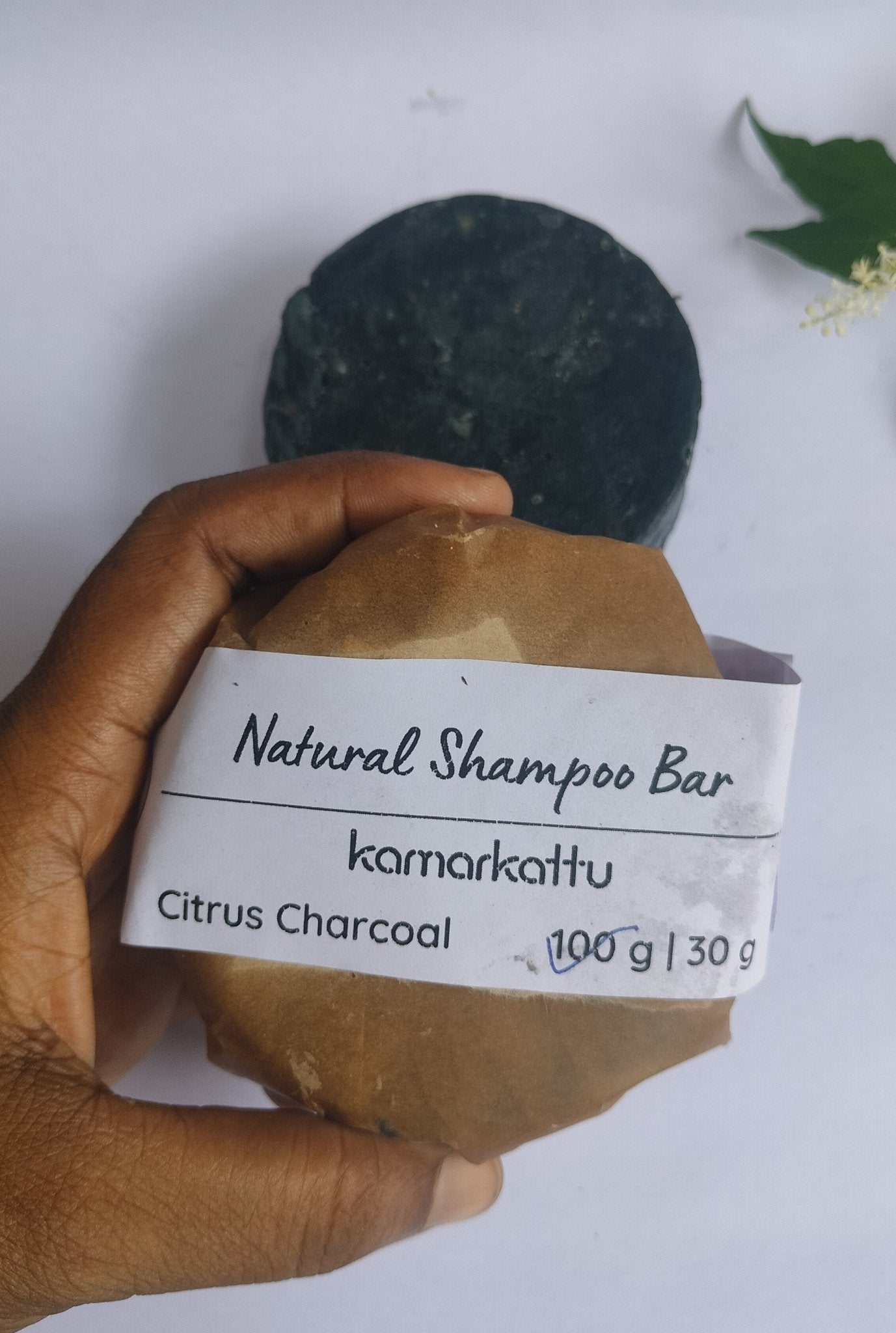Natural Shampoo Bar - For Oily scalp : 100 g - Pack of 2 – Hair Shampoo Bar on Brown Living™. SKU: 148-06758-OSB_KK. Img 4.