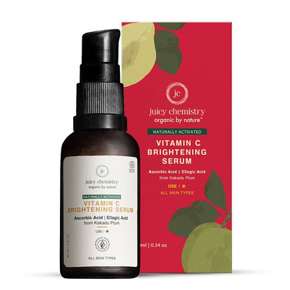 Natural Vitamin C Brightening Serum - 10 ml | For Radiant Skin | Verified Sustainable by Brown Living™