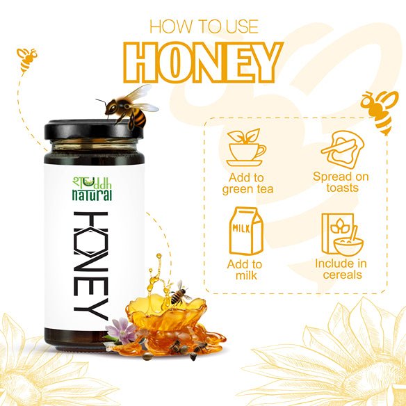 Natural Wild Forest Honey | Raw Honey | No Added Sugar | 320 g | Verified Sustainable by Brown Living™