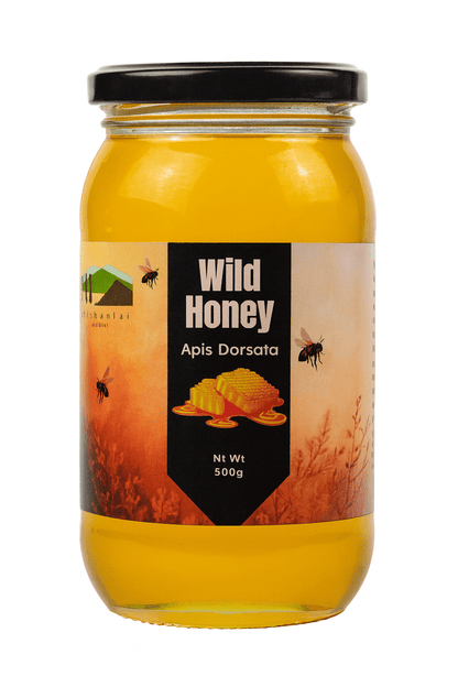 Natural Wild Honey – Apis Dorsata / Rock Bee Honey | Raw & Pure – Honey & Syrups on Brown Living™. SKU: APPCL-001n. Img 2.