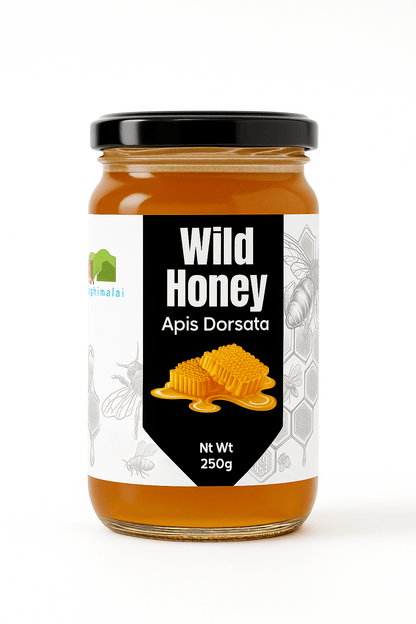 Natural Wild Honey – Apis Dorsata / Rock Bee Honey | Raw & Pure – Honey & Syrups on Brown Living™. SKU: APPCL-002. Img 1.