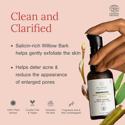 Naturally Activated BHA Clarifying Serum - 30ml | Verified Sustainable by Brown Living™