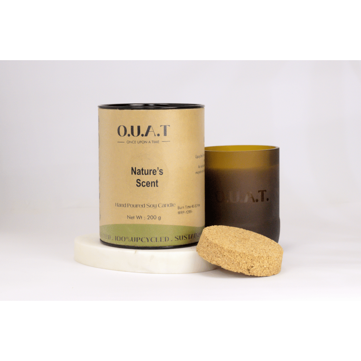 Nature's Scent Handpoured Soy Wax Scented Candle – Candles & Fragrances on Brown Living™. SKU: ONS9. Img 1.