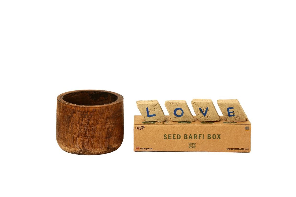 Nazarbattu Premium Rakhi Box | Handmade Plantable Rakhi and Lumba Set | Verified Sustainable by Brown Living™