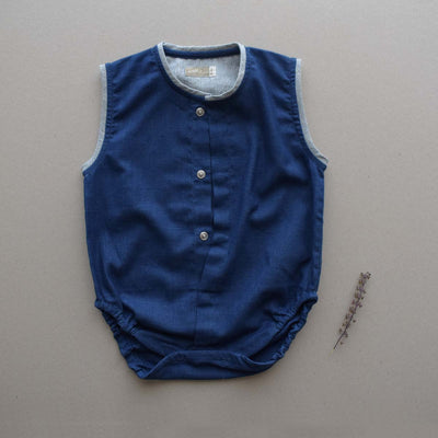 Neel Baby Onesie – Kids Onesies on Brown Living™. SKU: C1O00DB13NB. Img 2.