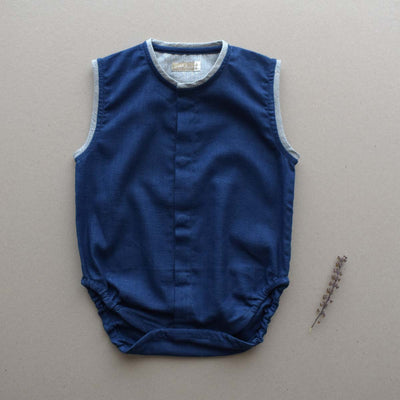 Neel Baby Onesie – Kids Onesies on Brown Living™. SKU: C1O00DB13NB. Img 1.