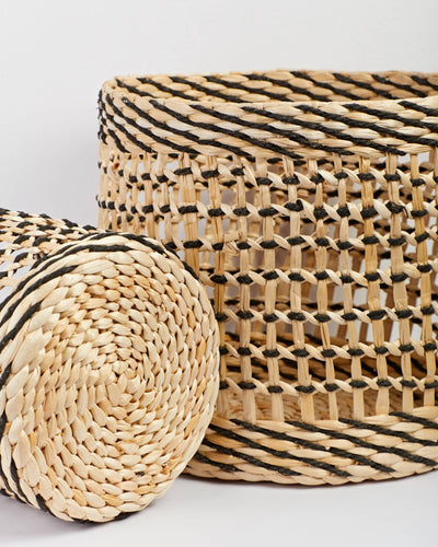 Neel - Multi-Utility Banana Fiber Basket – Baskets & Boxes on Brown Living™. SKU: S-012. Img 4.
