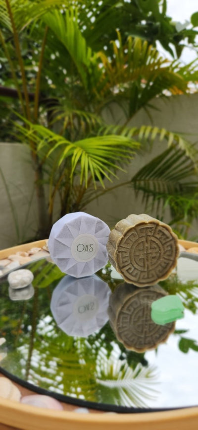 Neem and Tea Tree | Anti - Dandruff shampoo Bar – Hair Shampoo Bar on Brown Living™. SKU: NT - SB. Img 7.