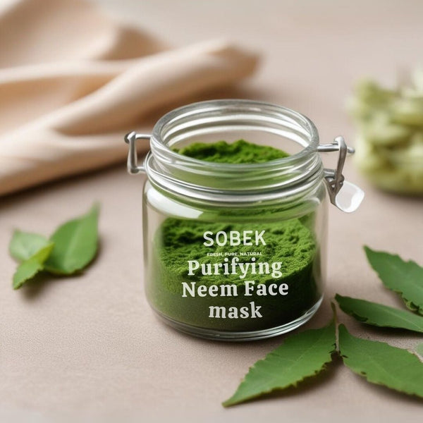 Neem Purifying Powder Acne Face Mask Pack 100 g | Verified Sustainable by Brown Living™