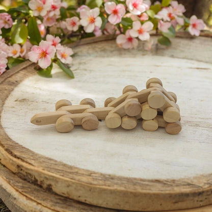 Neem Wooden Chain Car Toy For Toddlers – Toy Trains & Vehicles on Brown Living™. SKU: W_ChainCar. Img 9.