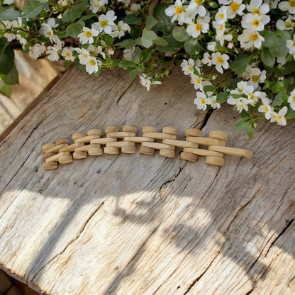 Neem Wooden Chain Car Toy For Toddlers – Toy Trains & Vehicles on Brown Living™. SKU: W_ChainCar. Img 8.