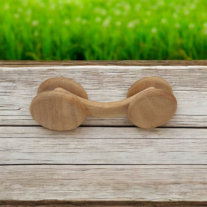 Neem Wooden Jumping Car Toy For Toddlers – Toy Trains & Vehicles on Brown Living™. SKU: W_JCar. Img 3.