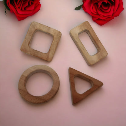 Neem Wooden Math Teethers For Babies Of Age 0 To 3 Years – Baby Teethers & Soothers on Brown Living™. SKU: T_MATHSET. Img 5.