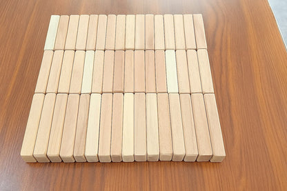 Neem Wooden Tumbling Tower (54 Blocks) | Skill Play Game for Kids – Wooden Toys on Brown Living™. SKU: BB_Ttower-SISA. Img 3.