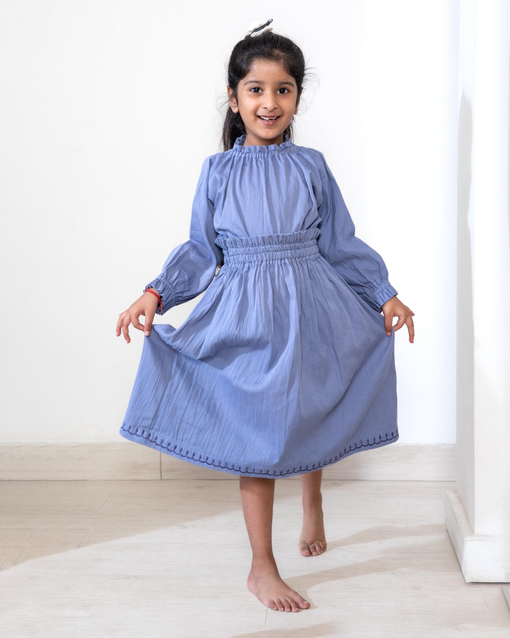 Neer Toyam Play Co Ord Set For Girls Comfortable Kids Outfit – Kids Daywear Sets on Brown Living™. SKU: NTPB01001. Img 1.